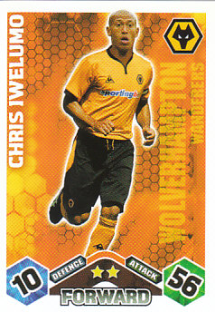 Chris Iwelumo Wolverhampton Wanderers 2009/10 Topps Match Attax #359